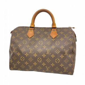 Louis Vuitton Handbag Monogram Speedy 30 M41108 Brown Ladies